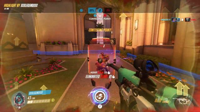 ANA SURVIVES ENCOUNTER WITH GERMAN OVERLORD AFTER SHE DROPS MAJOR TAUNT - Overwatch Highlights смотреть онлайн