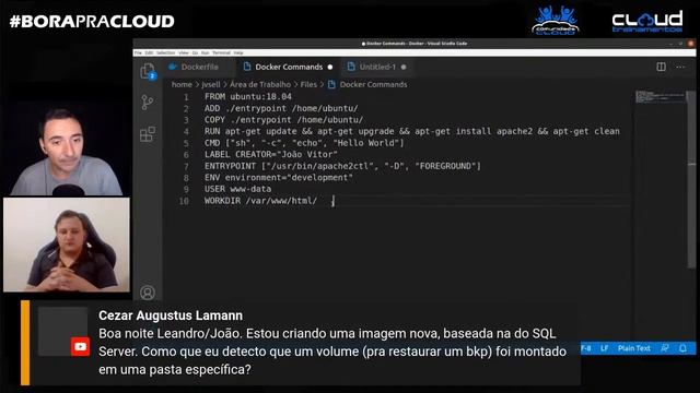 CRIANDO UMA IMAGEM DOCKER смотреть онлайн