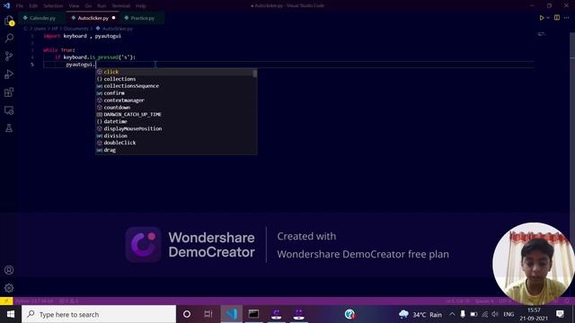 How To Create An AutoClicker In Python смотреть онлайн