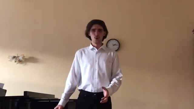 Микола Борняк, 1 курс. Програма: 3. Я.Степовий - романс "Зацвіла в долині" смотреть онлайн
