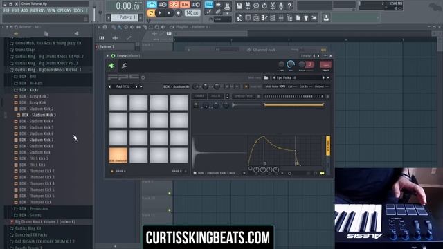 FL Studio 12: How To Assign Your Midi Drum Pad To FPC | #CURTorials смотреть онлайн