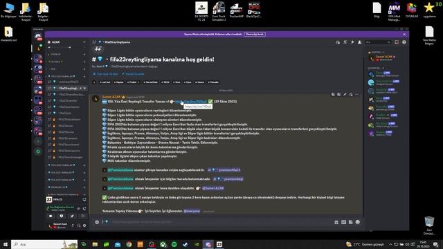 100.YILA ÖZEL FİFA 23 GÜNCEL TRANSFER VE REYTİNG YAMASI (29 EKİM 2023) // TRANSFER UPDATE 23/24 ! смотреть онлайн