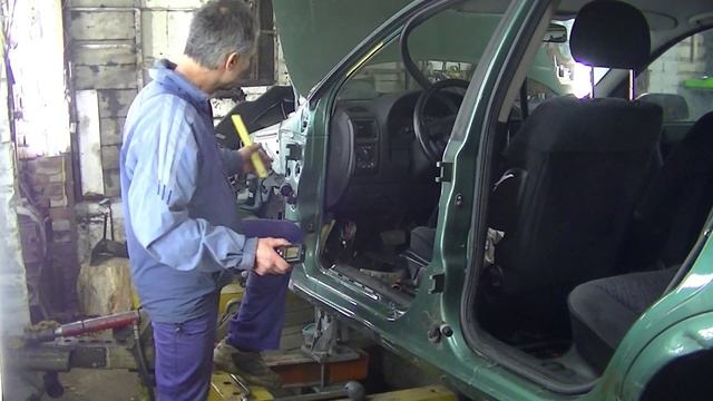 Опель Астра - лучшая в ремонте))) Кузовной ремонт . Ч - 1 смотреть онлайн