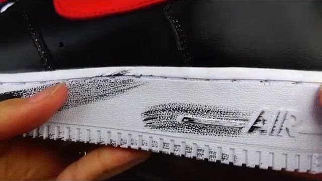 Unboxing Nike Air Force 1 PEACEMINUSONE Review ( RED Swoosh) смотреть онлайн
