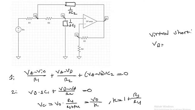 Signals and Systems - Sallen Key Transfer Function Lowpass Filter смотреть онлайн