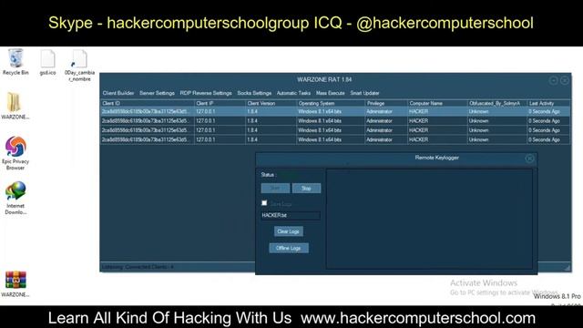 ODay Link Exploit Attack - Hacker Computer School || Windows 10 Hack via FUD Payload |Bypass AV | смотреть онлайн