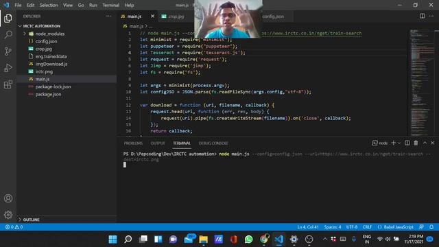 IRCTC Website Automation for ticket booking смотреть онлайн