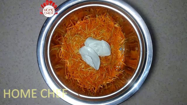 CARROT AND CHEESE SALAD смотреть онлайн