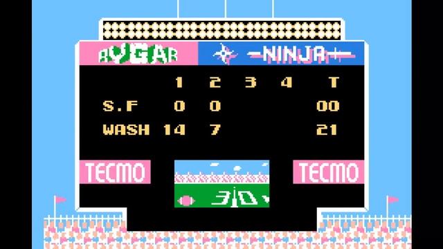 Tecmo Bowl NES смотреть онлайн