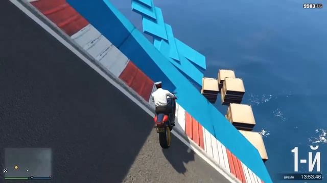 БҰЛ ТЕСІКТЕН ӨТУ МҮМКІН ЕМЕС, ЕШКІМ ӨТЕ АЛМАЙТЫН МОТО-ПАРКУР (GTA V ONLINE) смотреть онлайн