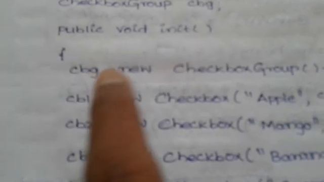 CHECKBOX GROUP IN AWT OR RADIO BUTTON смотреть онлайн
