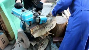 Заводим мотоблок.МБ-2 "НЕВА"