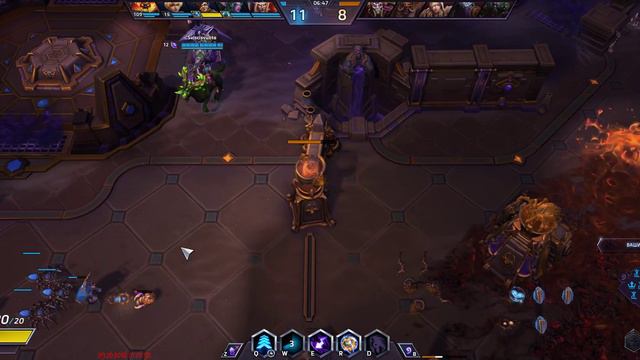 Хроми наводящая ужас или скучный спуш нубов (HotS матч) смотреть онлайн