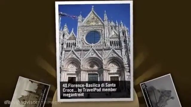 Basilica di Santa Croce - Florence, Tuscany, Italy смотреть онлайн