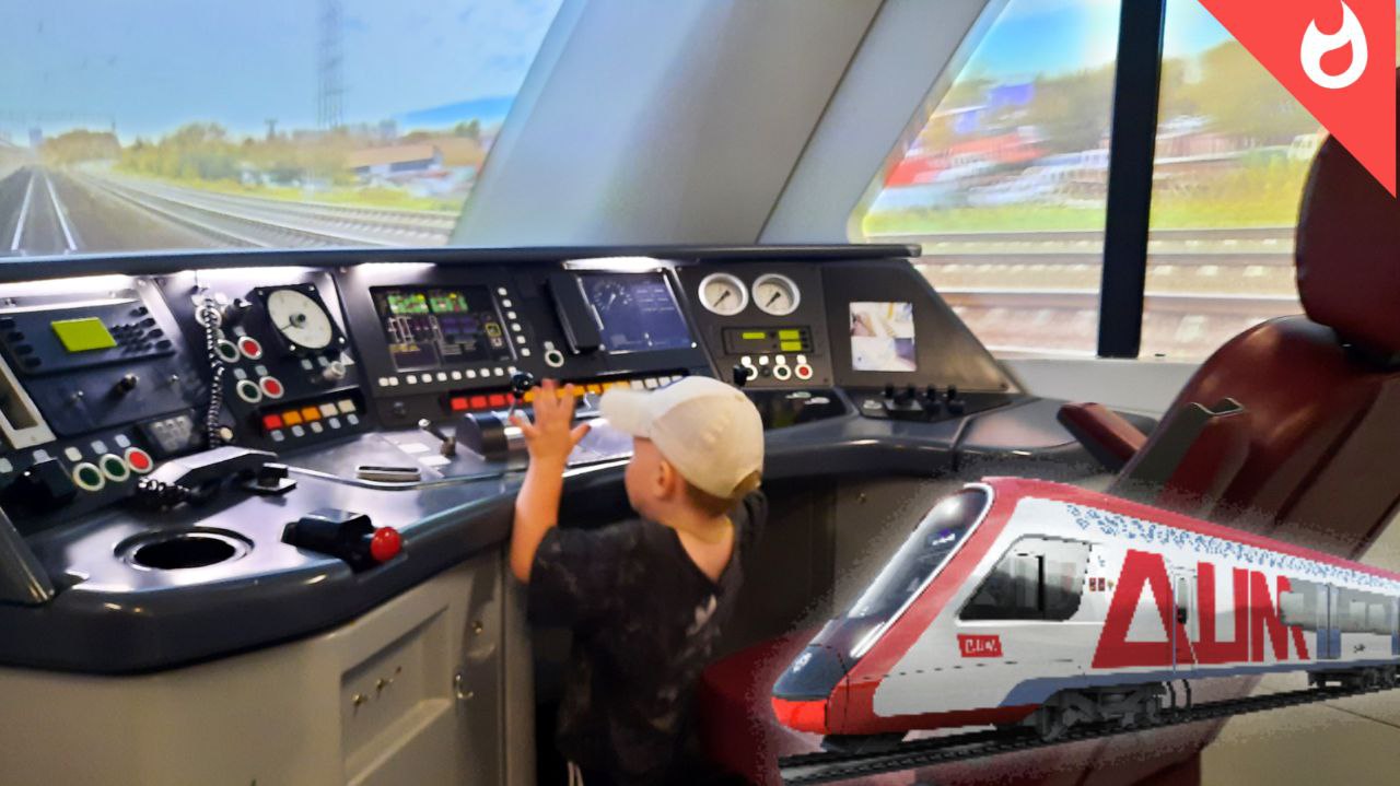 В кабине машиниста / Поезд Иволга 2.0. Метро и МЦД смотреть онлайн