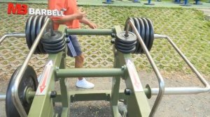 Уличный тренажер StreetBarbell Light MB 7.64 Жим от груди