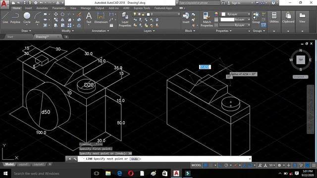 AUTOCAD ISOMETRIC TUTORIAL-1 How can draw camera on isometric snap in AutoCad ? смотреть онлайн