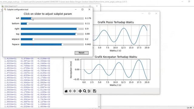 03. Metode Euler dan Runge Kutta Orde 4 Pada Sistem Osilasi Pegas Menggunakan Python 3 смотреть онлайн