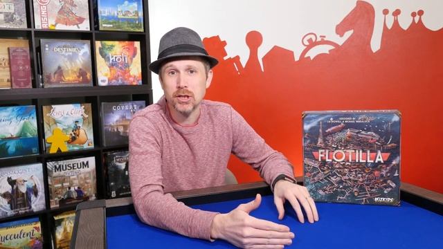 Flotilla Board Game Overview & Thoughts смотреть онлайн
