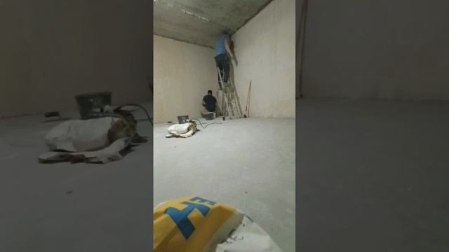 декоративная штукатурка из шпаклёвки своими руками. часть первая