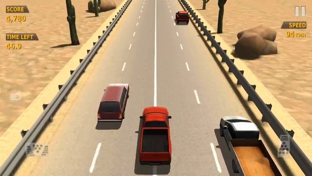Pick Up Truck Reckless Driving In Desert  ( Traffic Racer Game Play )