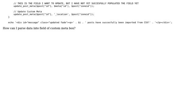 Wordpress: How do I update a field of a meta box? смотреть онлайн