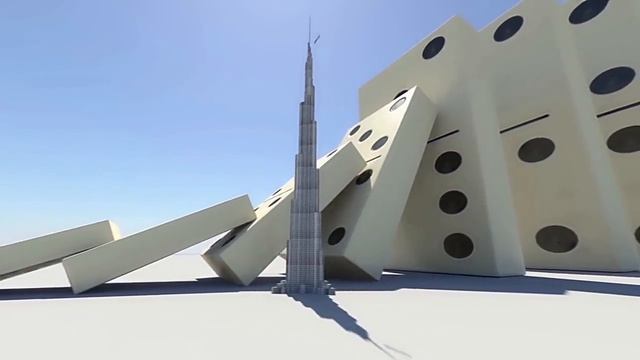 Domino Effect - The largest domino simulation V2 смотреть онлайн