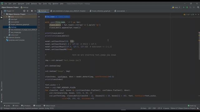 Object Detection Using OpenCV-Python смотреть онлайн