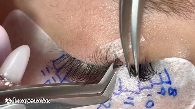 Cómo se hacen las pestañas hibridas paso a paso (CURSO COMPLETO). смотреть онлайн