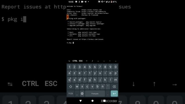 HTML et CSS sur termux смотреть онлайн