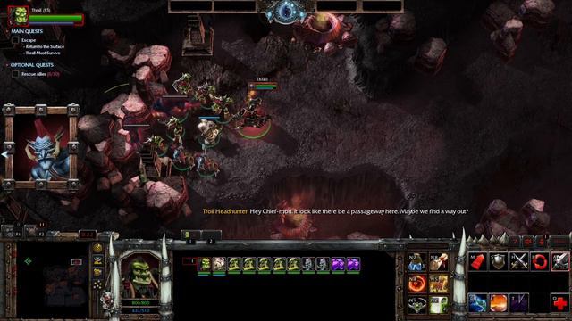 Warcraft 3 Azeroth Reborn - Exodus of the Horde - 04 - The Fires Down Below (NC) смотреть онлайн
