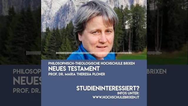 Prof. Dr. Maria Theresia Ploner – Neues Testament смотреть онлайн