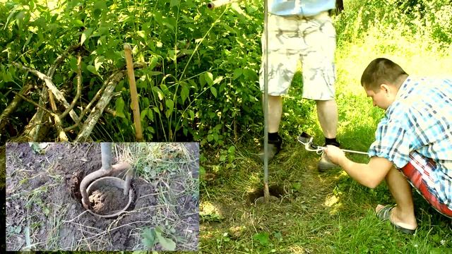 Самодельный земляной бур своими руками. Бур шнек/грейфер комбинированный Часть 2 смотреть онлайн
