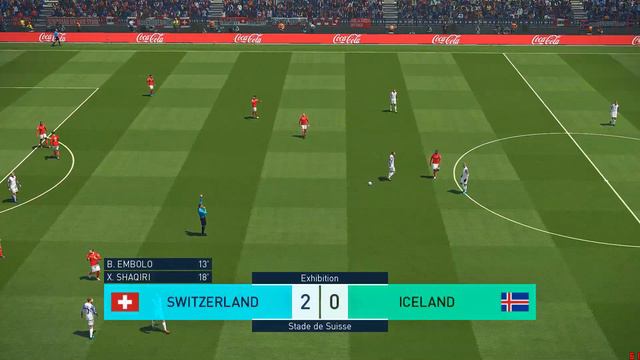 Elvetia - Islanda (PES 2018) смотреть онлайн