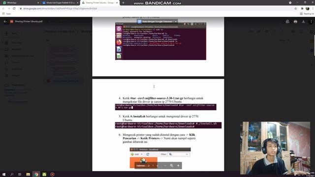 Sharing Printer Ubuntu смотреть онлайн
