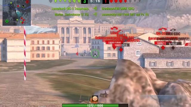 Бой на Т92Е1 4k дамага WoTB смотреть онлайн