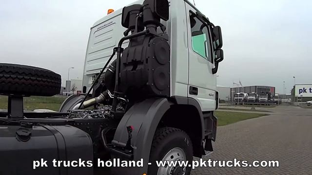 Pktrucks Mercedes Actros 4041-A 6x6 Chassis Cabin - NEW