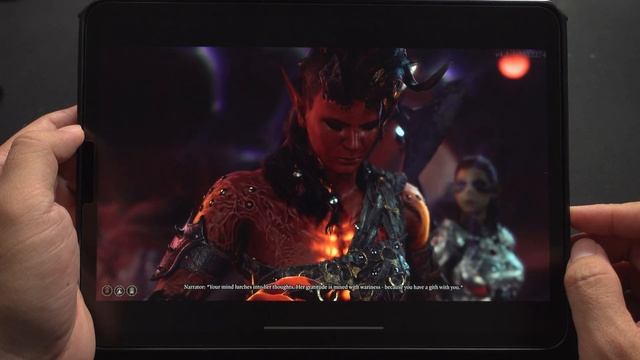 Baldurs Gate 3 On Apple iPad смотреть онлайн