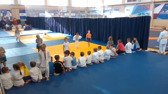 тренировка детской группы по дзюдо 24.08.21 (17:15) смотреть онлайн