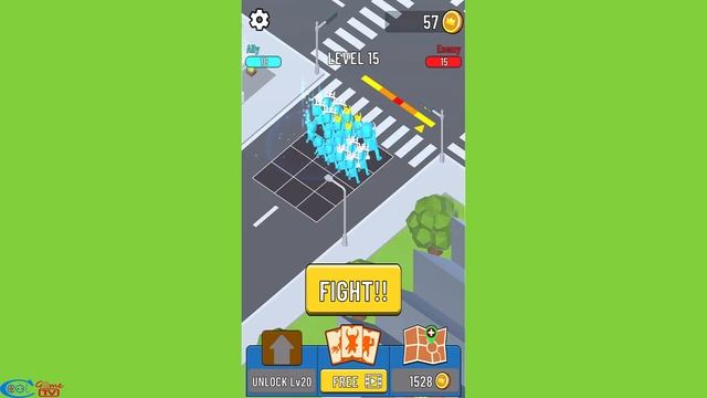 Gang Clash - Gameplay Walkthrough Trailer (ios, Android) смотреть онлайн