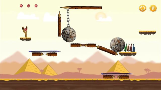 Catapult Game Walkthrough Part 6 / Android Gameplay HD смотреть онлайн