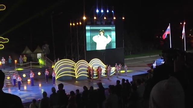 Черлидинг. Волгоград. Дельфийские игры 2014 открытие. смотреть онлайн