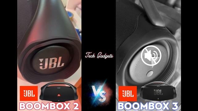 JBL Boombox 2 vs Boombox 3 Bass Comparison (listen to difference) ?✌ смотреть онлайн