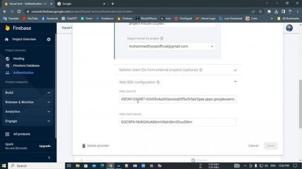 Cannot resolve symbol default_web_client_id in Firebase's Android Code | Android Studio | java