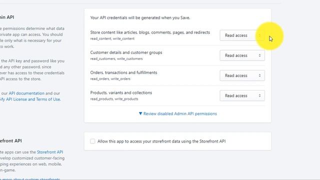 How to create a Shopify private app and get an API key смотреть онлайн