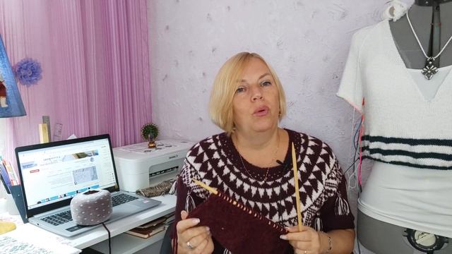 Вязальные процессы и планы/ На канале 50 тысяч, подарки/ Посидим поговорим #15 смотреть онлайн