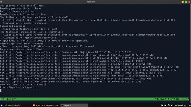Install Metabase Data Visualization di Ubuntu 20.04 смотреть онлайн