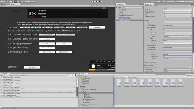 GameArter SDK - system overview, game configuration + achievements and leaderboards смотреть онлайн