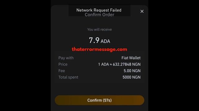 Network Request Failed (Binance) смотреть онлайн