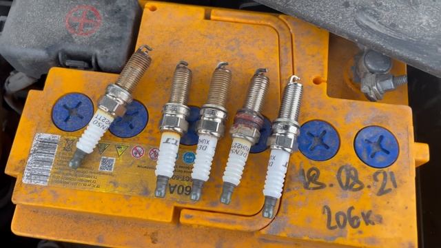 Отзыв о свечах Denso после пробега 46000км смотреть онлайн